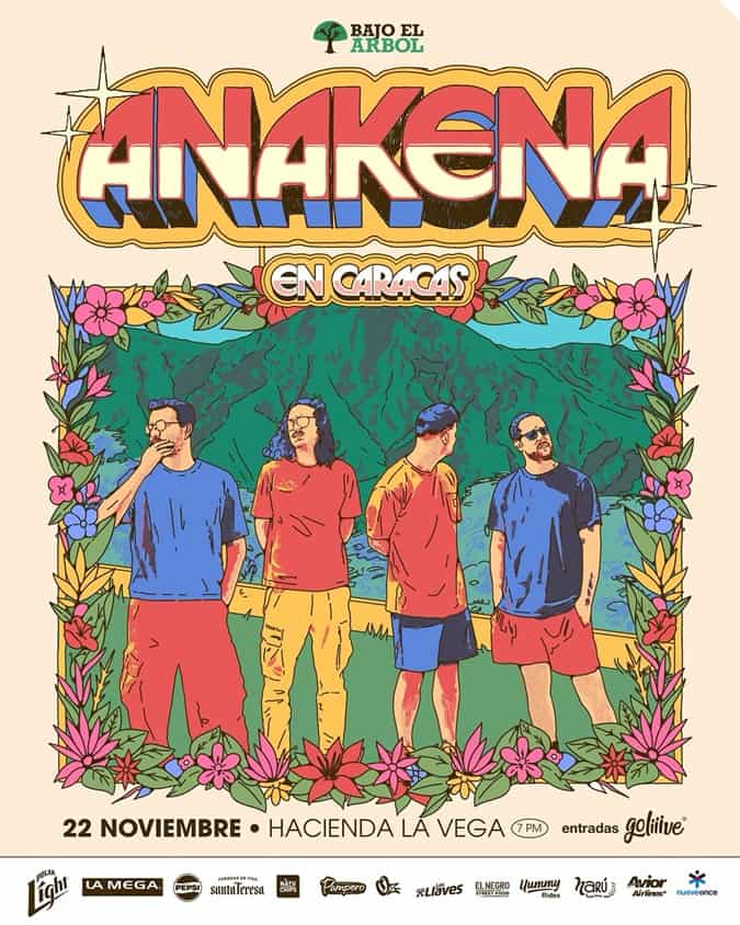 Anakena se despide por todo lo alto: cierre de gira en Caracas